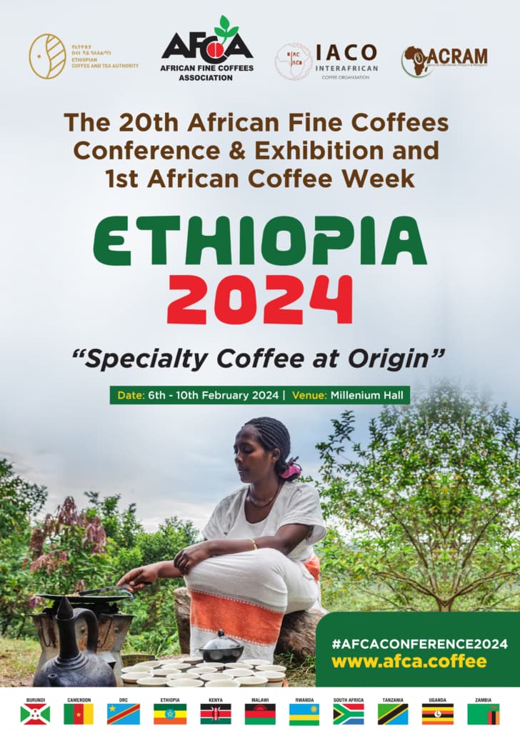 Addis Ababa is preparing to host the 20th African Fine Coffee Conference and Exhibition and the first African Coffee Week