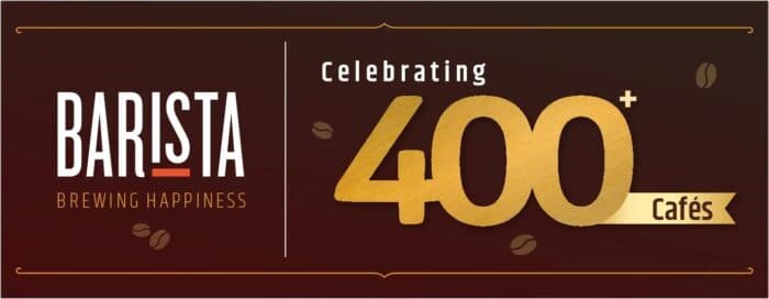 Barista Hits 400-Store Milestone Amidst Intense Competition in India’s Coffee Market