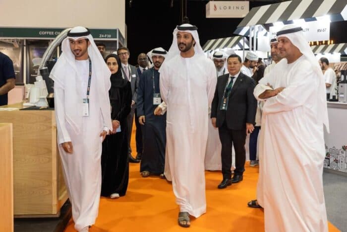 UAE Minister of Economy inaugurates World of Coffee Dubai 2024