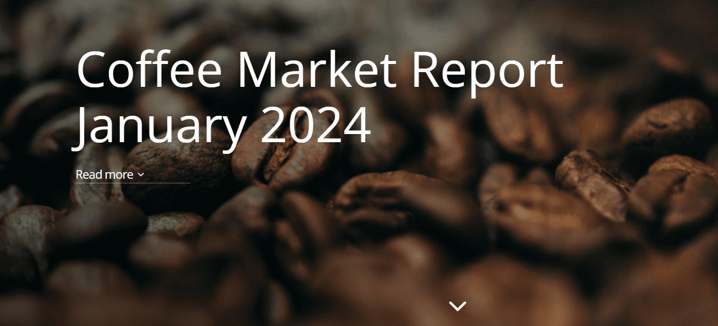Отчет о рынке кофе – основные моменты за январь 2024 г.