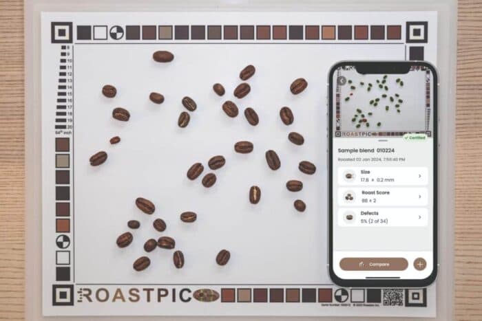 “Roastpic” is a new application that analyzes coffee samples in just 5 seconds