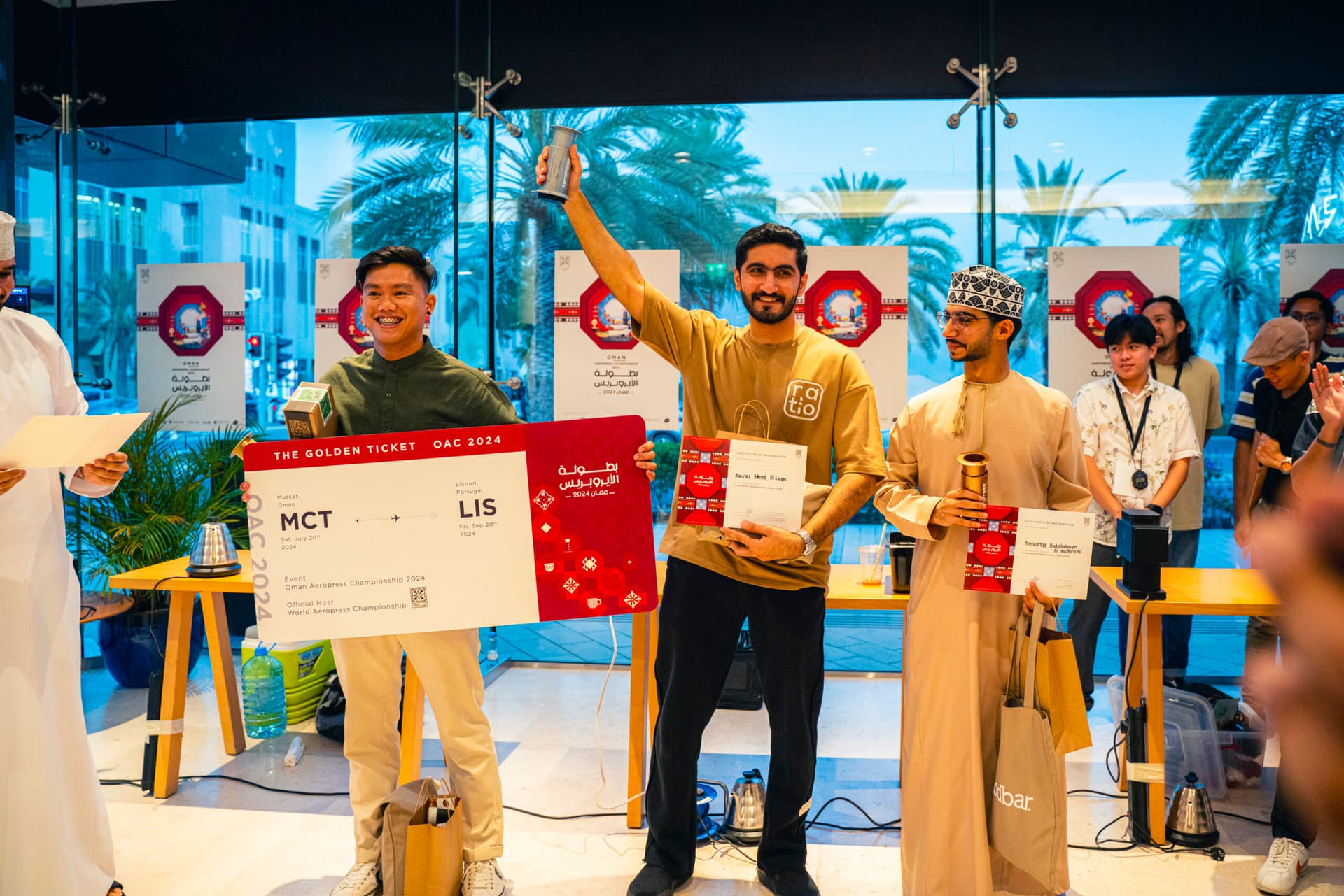 Аарон Барредо одерживает победу на Чемпионате Омана по Аэропрессу 2024