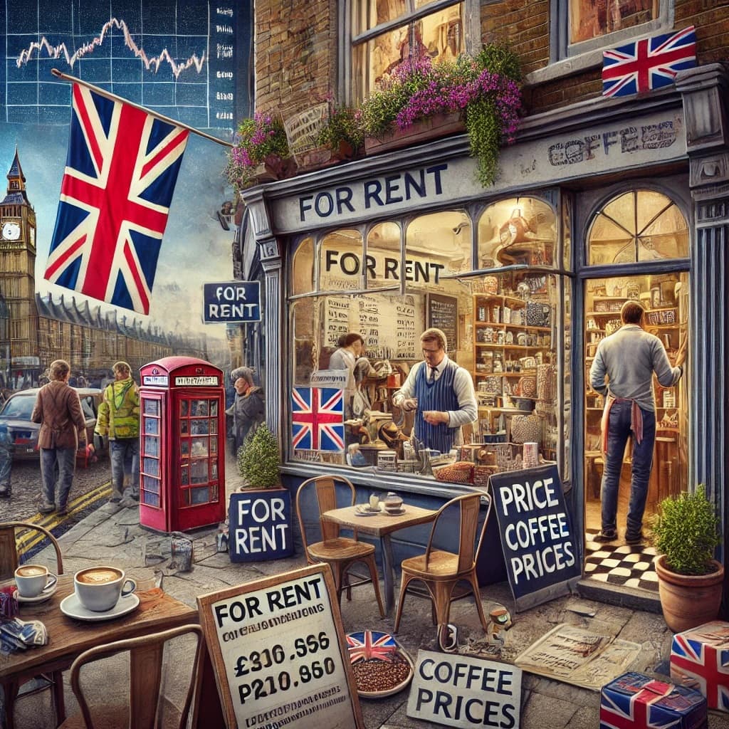 Экономический и социальный контекст в Великобритании и его влияние на индустрию кофе