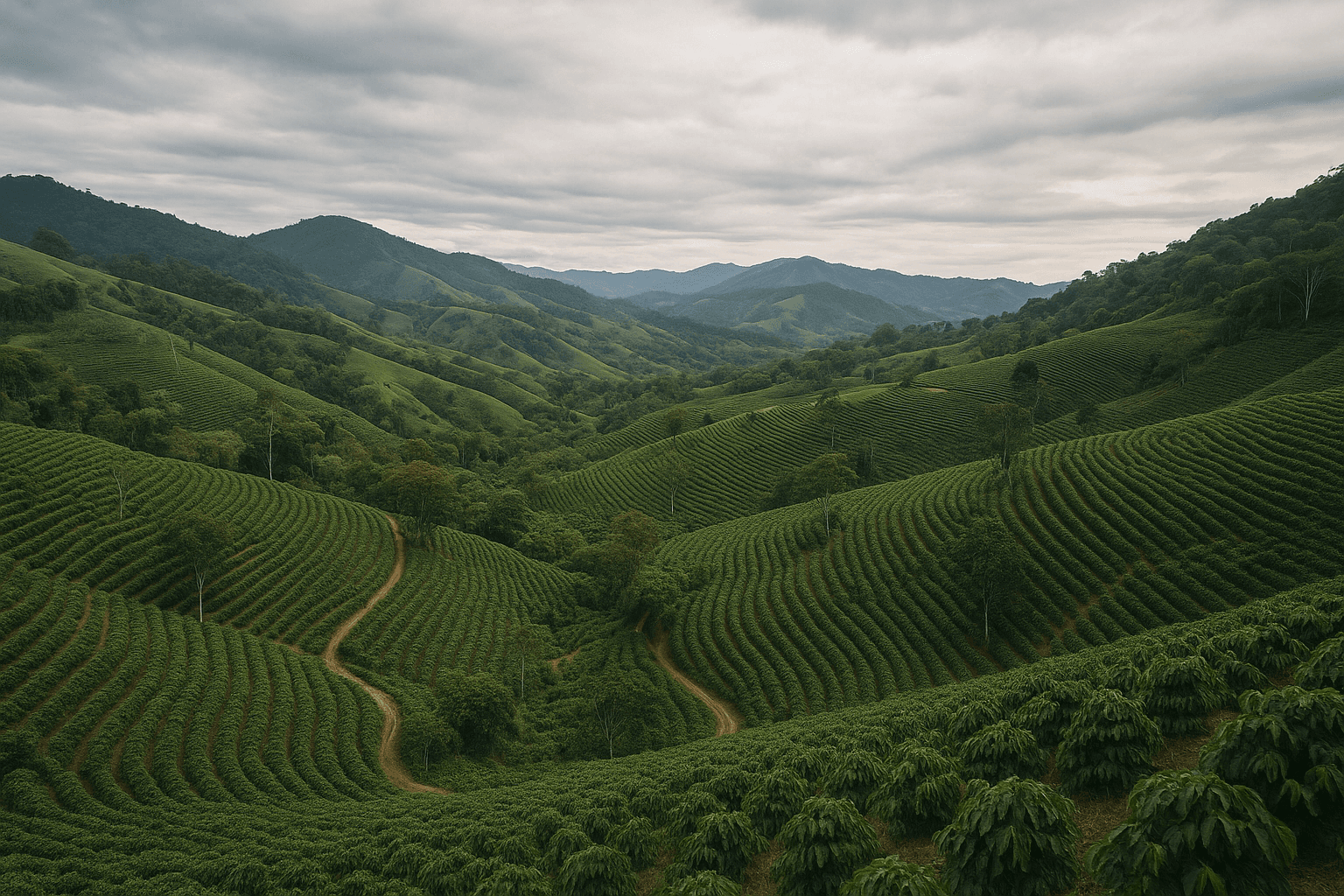 Colombia’s Coffee Output to Drop 5.3% in 2025/26 as Heavy Rains and High Prices Stall Growth