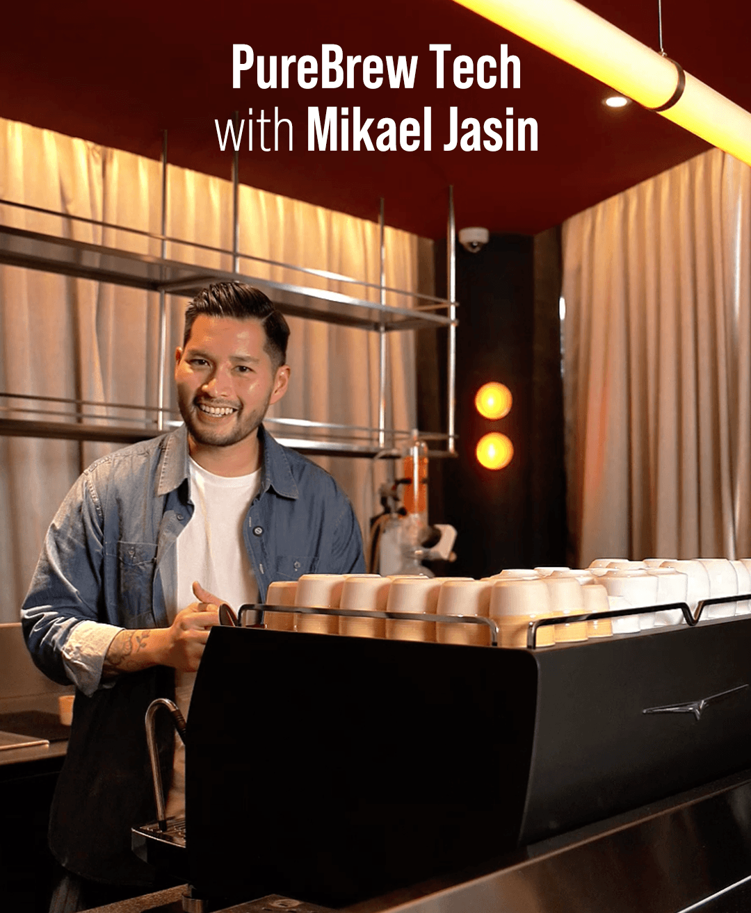 Микаэль Жасин раскрывает потенциал технологии PBtech в приготовлении идеального эспрессо