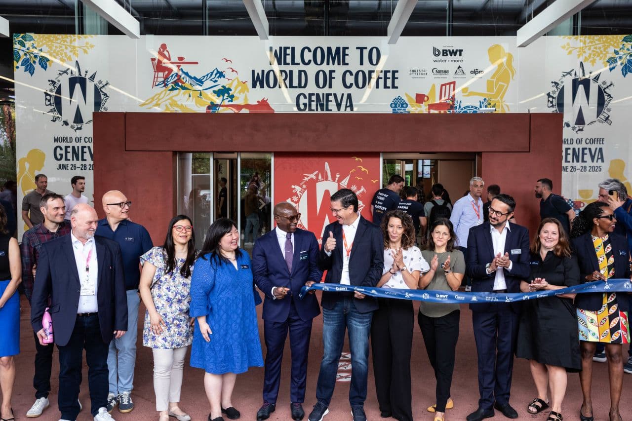 Открытие выставки «Мир кофе Женева 2025» прошло при большом международном участии
