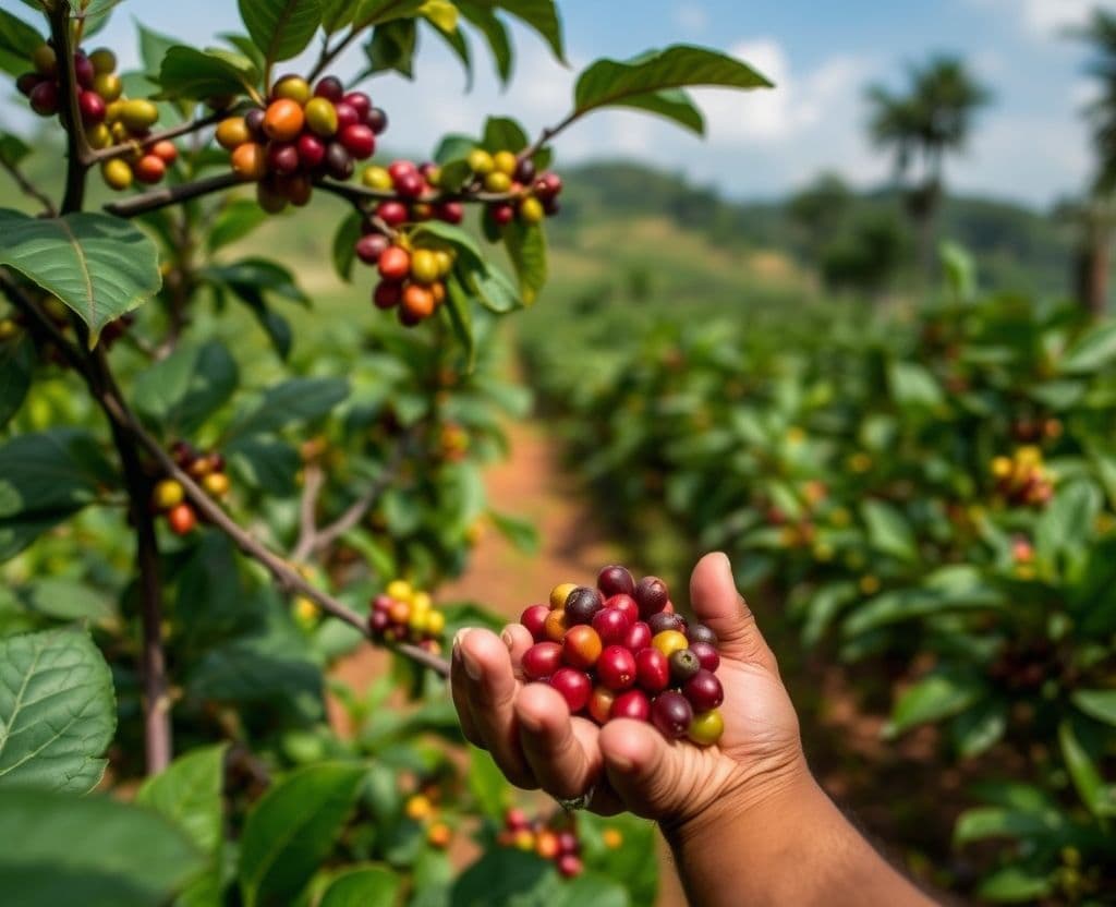 Цены на арабику снижаются под давлением активной уборки урожая в Бразилии
