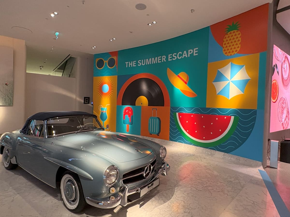 The Mercedes-Benz Brand Center presents “The Summer Escape” – A Vibrant Seasonal Experience in the heart of Dubai Design District
