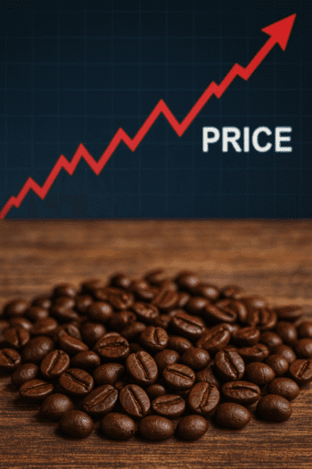 Coffee Prices Surge to Global Highs as Brazil’s Weather and U.S. Tariffs Reshape the Market