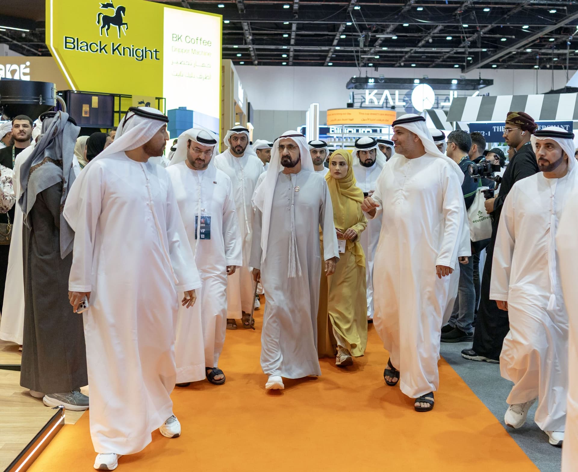 Mohammed bin Rashid visits World of Coffee Dubai 2026