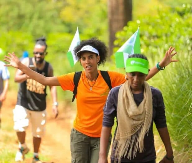 القهوة والجري والاتصال تتقاطع في إثيوبيا