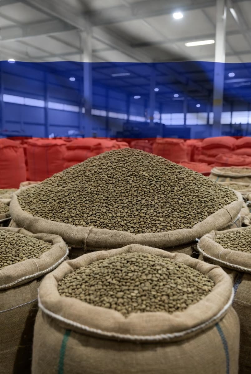 سوق القهوة الخضراء في روسيا يسجل قفزة تاريخية خلال 2026