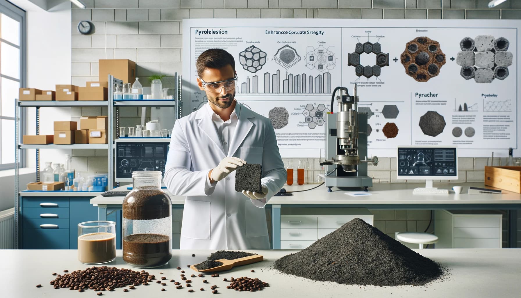 Австралийское исследование выявляет возможность усиления бетона на 30% с использованием кофейных отходов