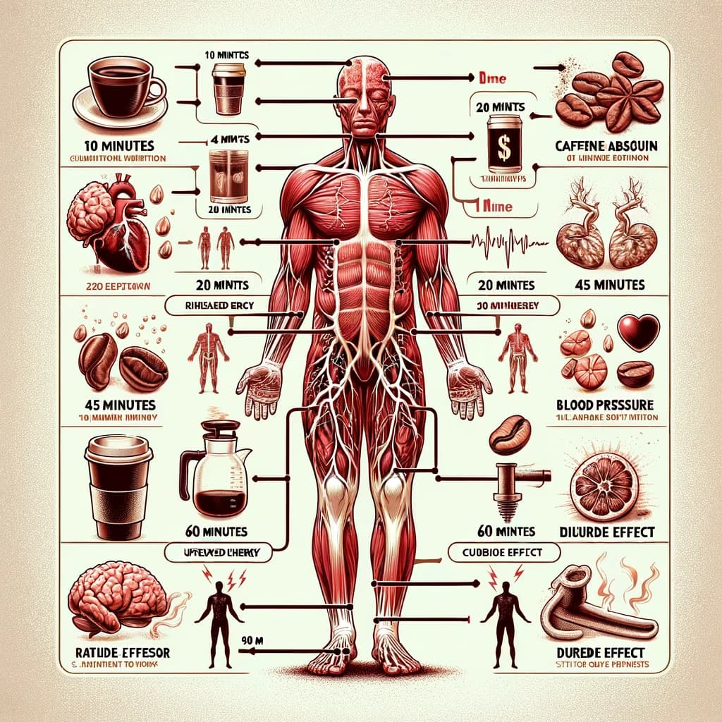 Что происходит с вашим телом минуту за минутой после выпитой чашки кофе?