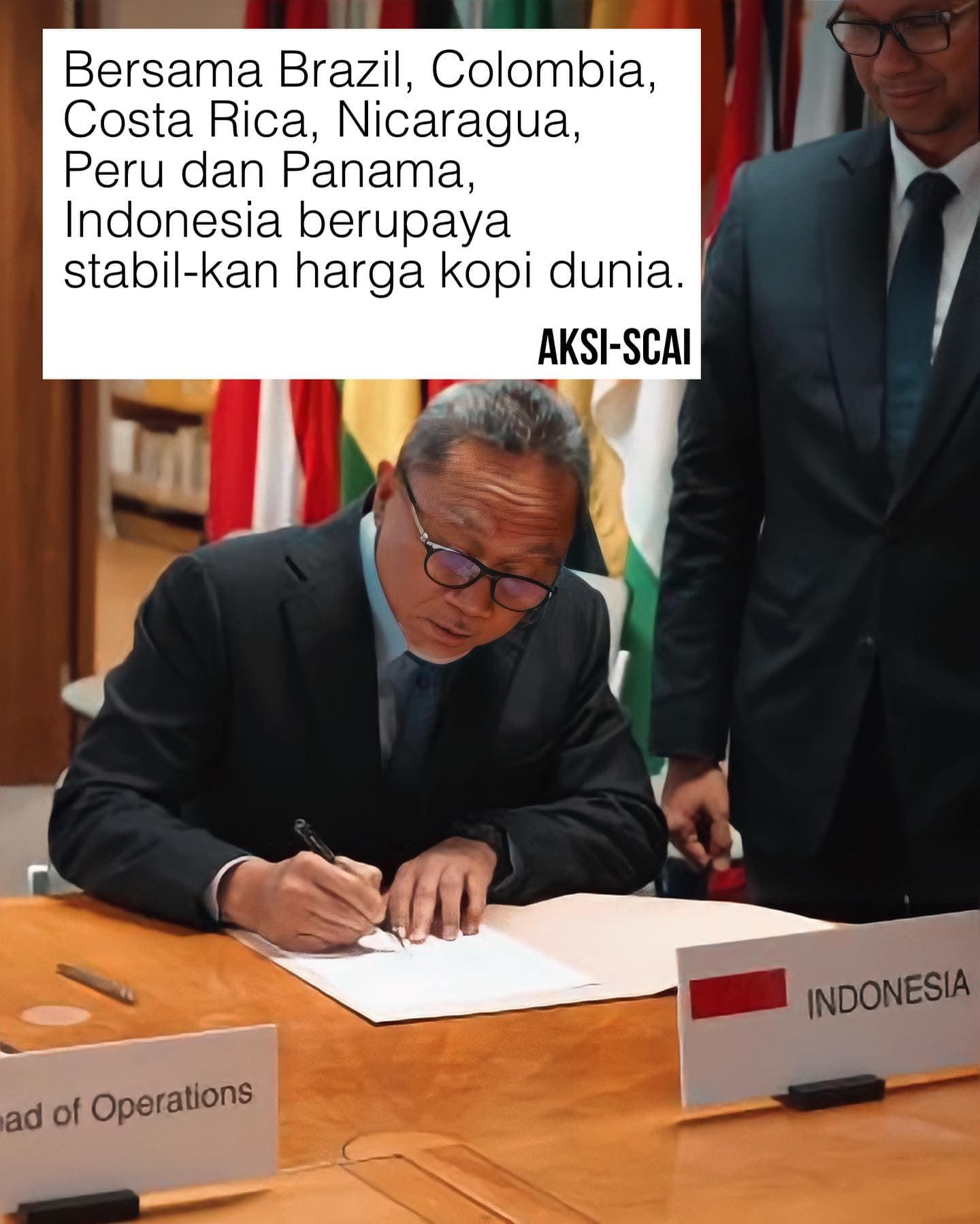 Индонезия подписала Международное соглашение по кофе 2022 года, укрепляя свою роль в мировом кофейном секторе