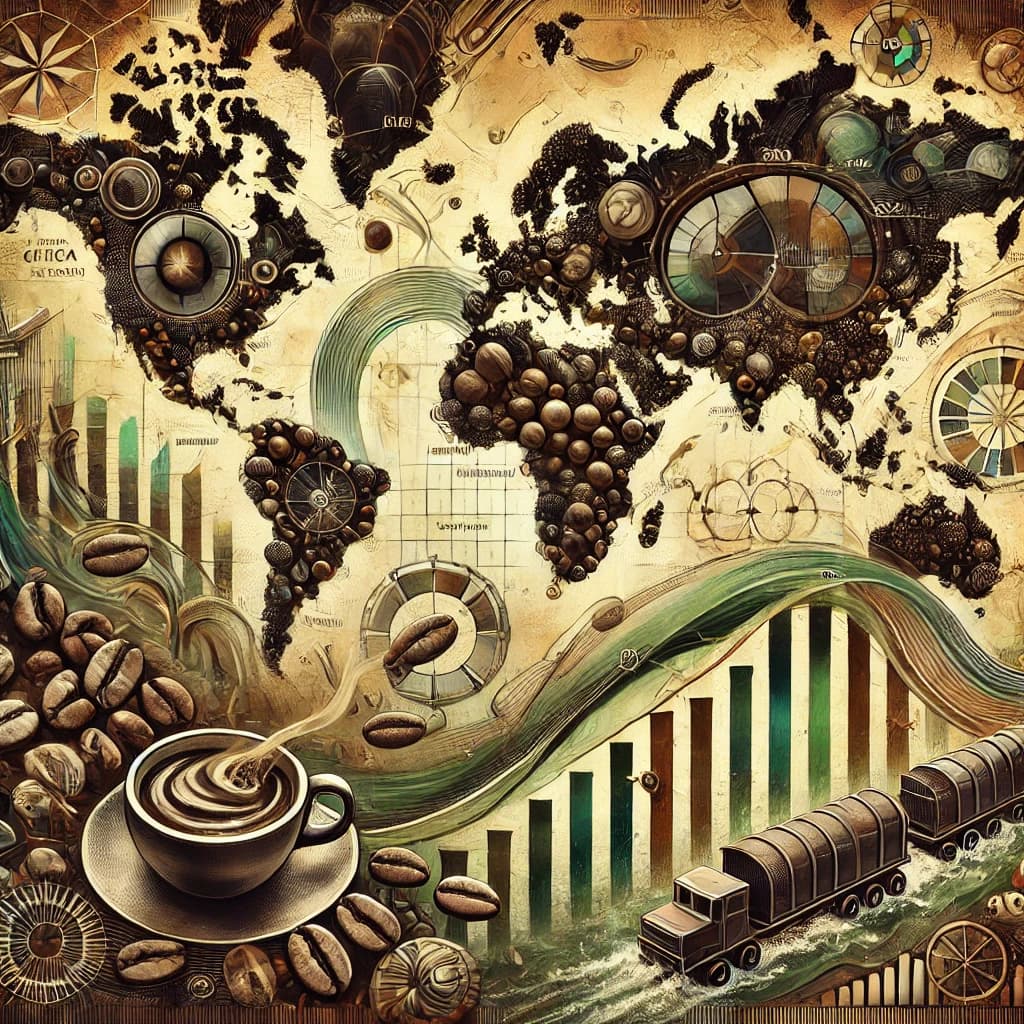 Цены на кофе достигли максимума за 47 лет на фоне роста мирового экспорта