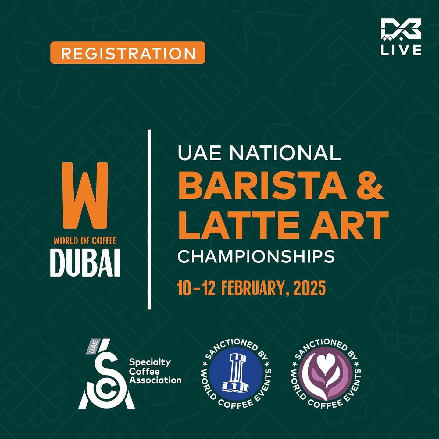 Registration Opens for the UAE National Coffee and Latte Art Championship 2025