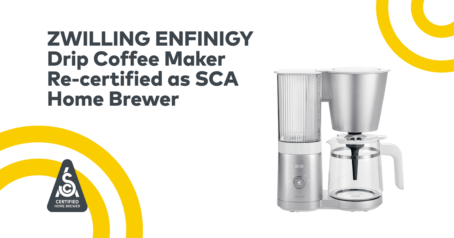 ZWILLING ENFINIGY Drip Coffee Maker Earns SCA Certification Again—What It Means for Coffee Lovers