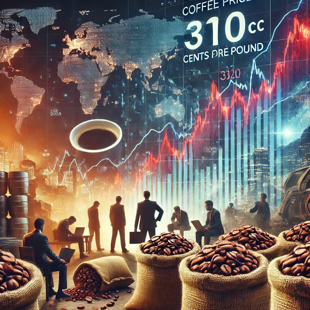 Цены на кофе достигают 310 центов, а мировые поставки падают – отчет ICO