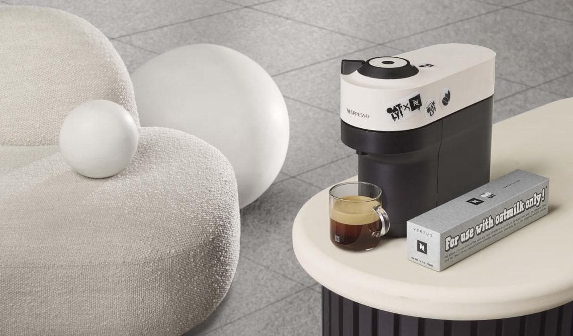 Oatly and Nespresso Introduce Limited-Edition Coffee Blend for Oat Milk Lovers