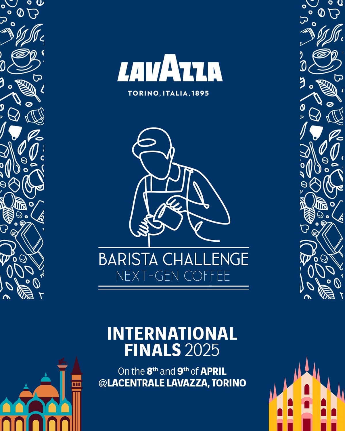 Lavazza Barista Challenge 2025 Finals to Take Place in Turin This April