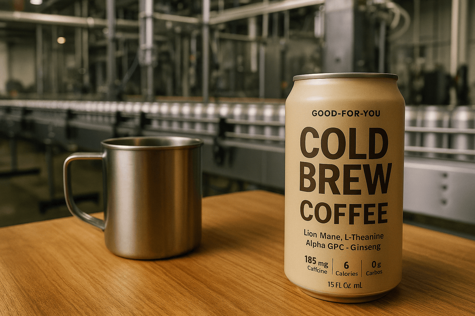 CorpHQ and Ingenious Roasters Launch High-Capacity RTD Coffee Line with Functional Health Ingredients
