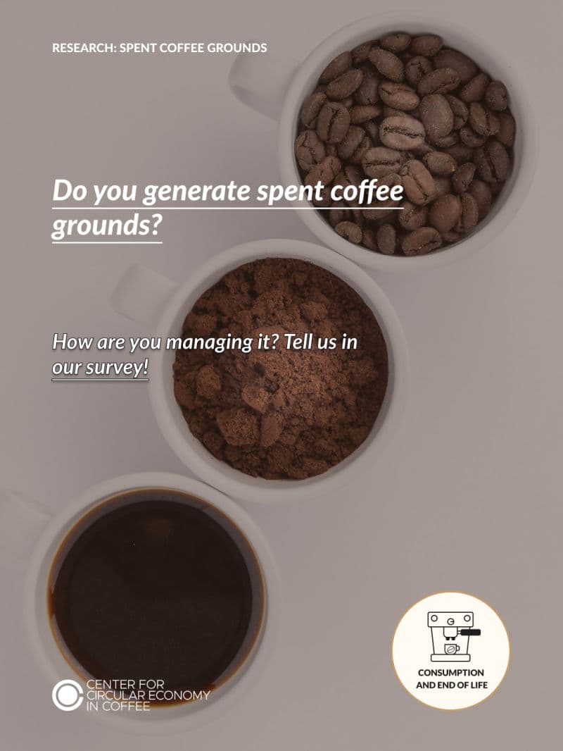 Центр циркулярной экономики кофе запустил глобальный опрос об утилизации кофейной гущи