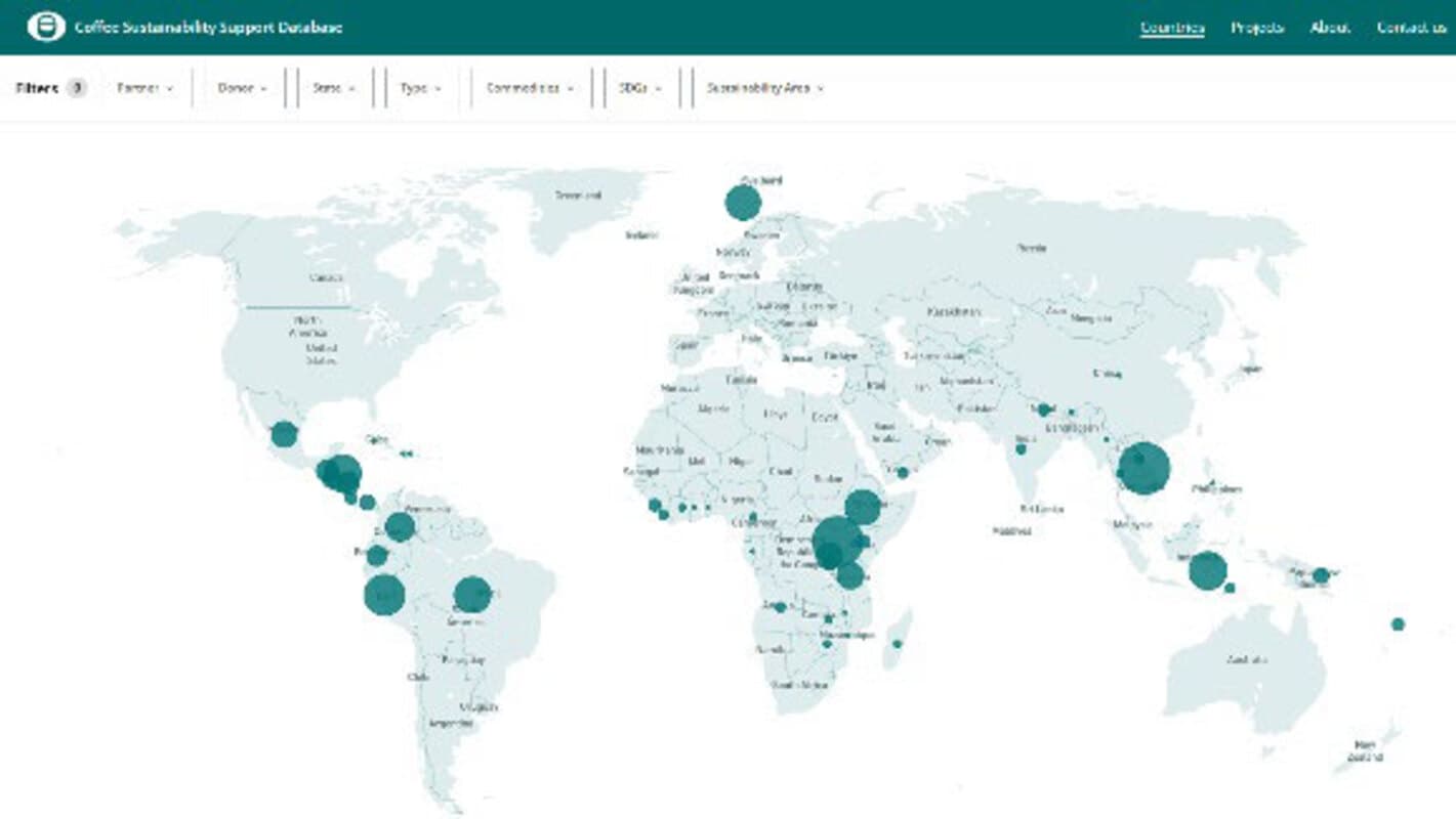 База данных устойчивого развития кофейной отрасли: ICO представляет обновлённую платформу для глобального сотрудничества