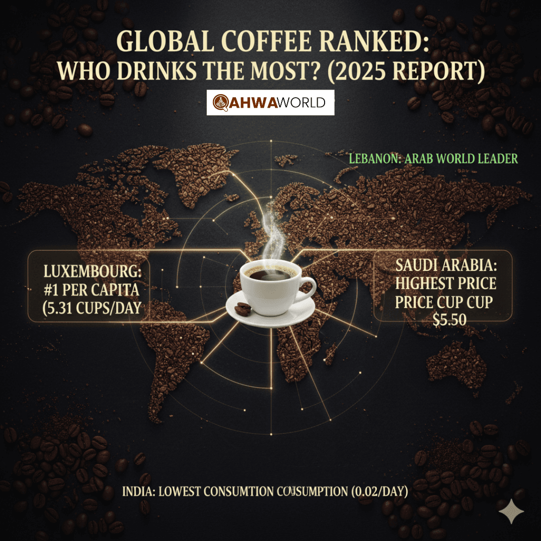 The World’s Top Coffee-Consuming Countries in 2025