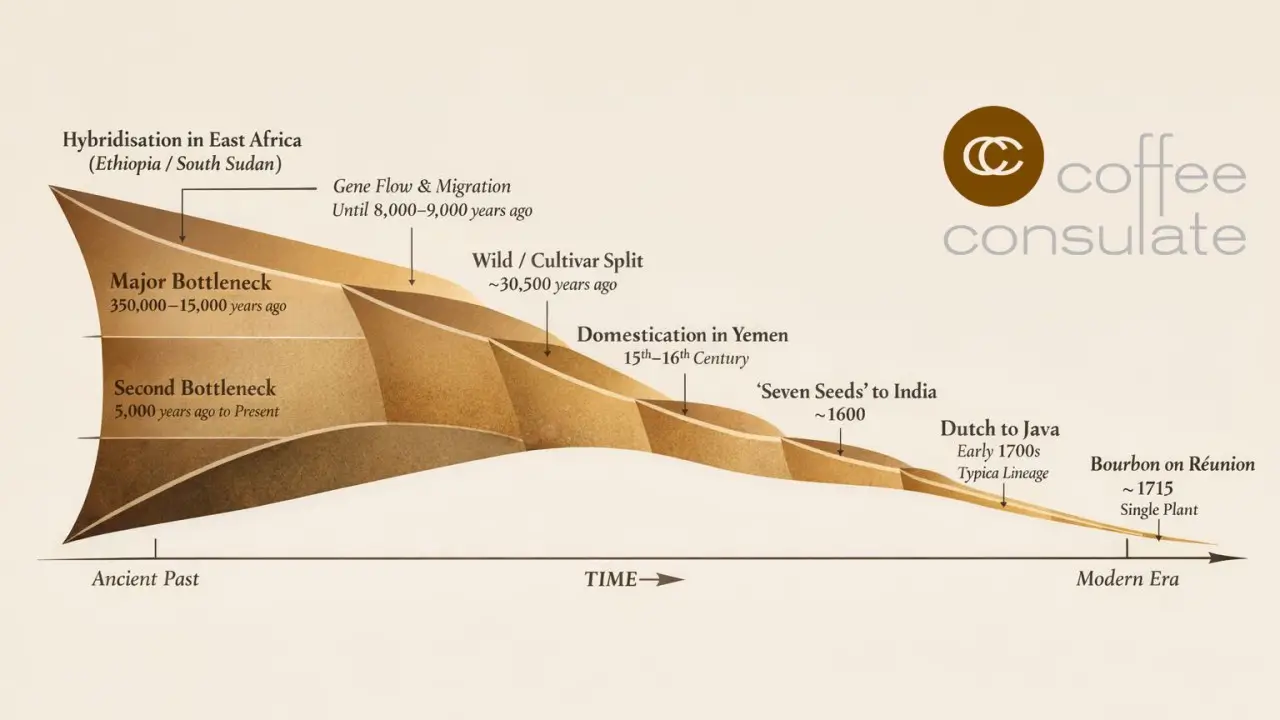 قصة الحب ذات الجينومين التي صنعت فنجان الإسبريسو