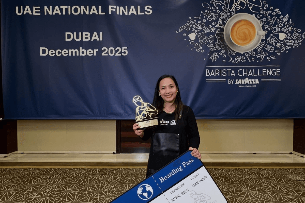Lablibell Crowned UAE Lavazza Barista Champion