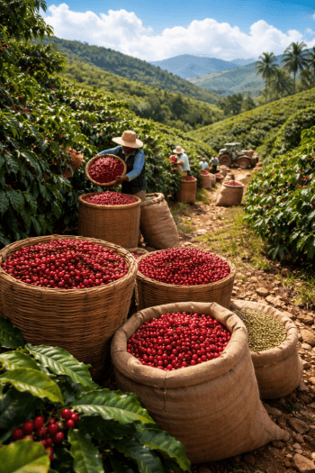 Brazil Crop Expectations Pressure Global Coffee Prices