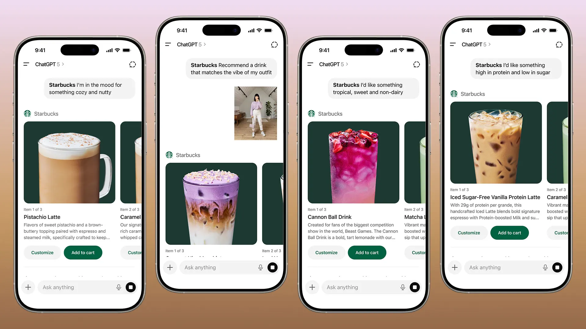 Starbucks Tests ChatGPT Integration to Help Customers Choose Drinks