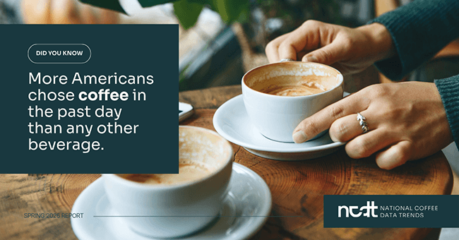 القهوة تتصدر المشروبات في أمريكا عام 2026 وفق تقرير حديث