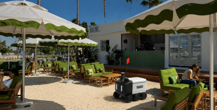 Yango Group Robots to Serve Coffee at Soil Café in Dubai