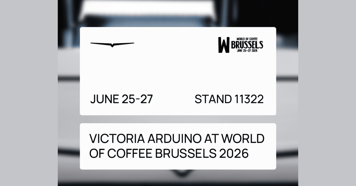 Victoria Arduino at World of Coffee Brussels 2026: A Journey Through Origins, Heritage, and Innovation