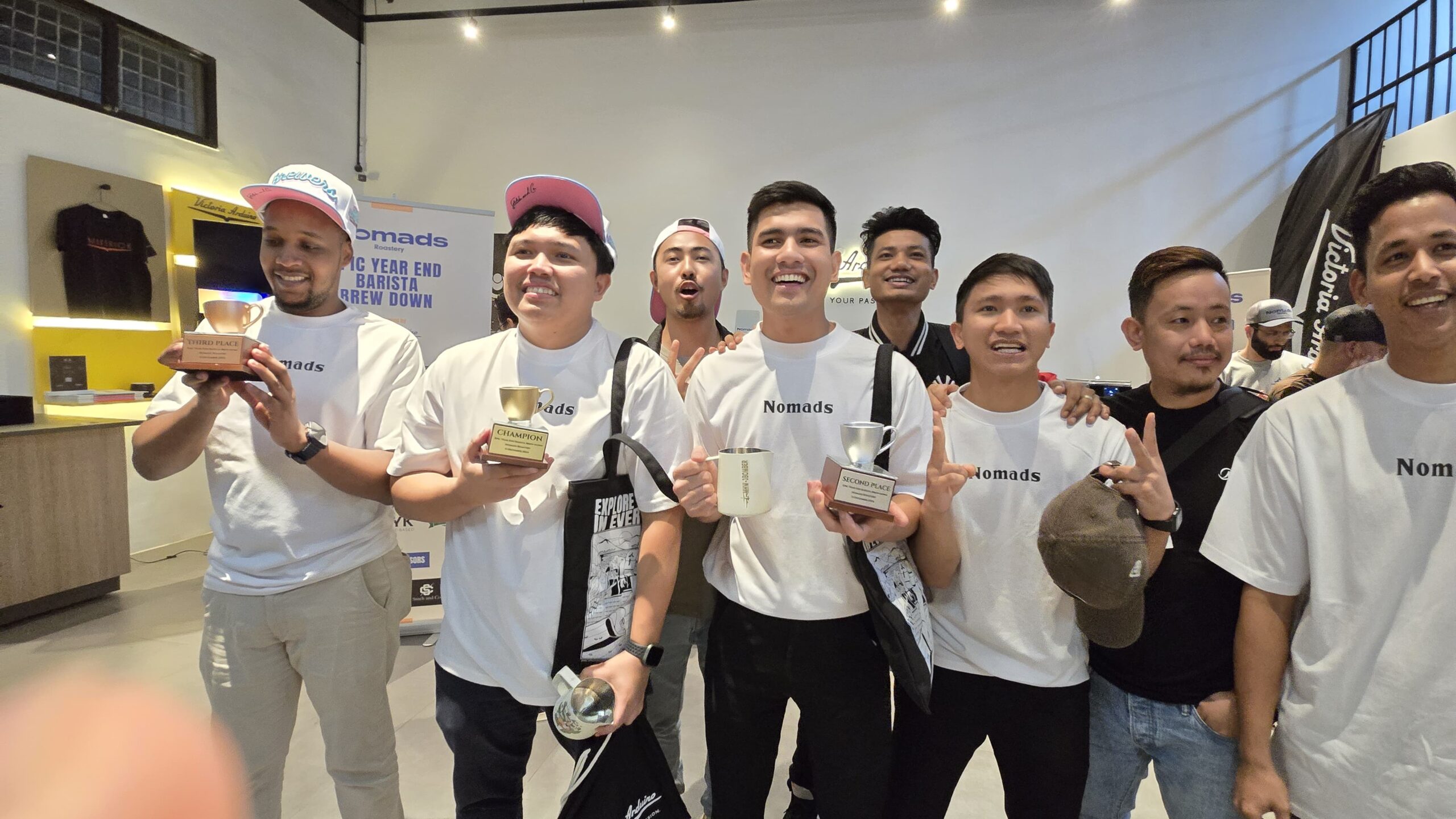 Mondrik Alpas Crowned Champion of the “Barista Brew Down” Year-End Competition in Dubai