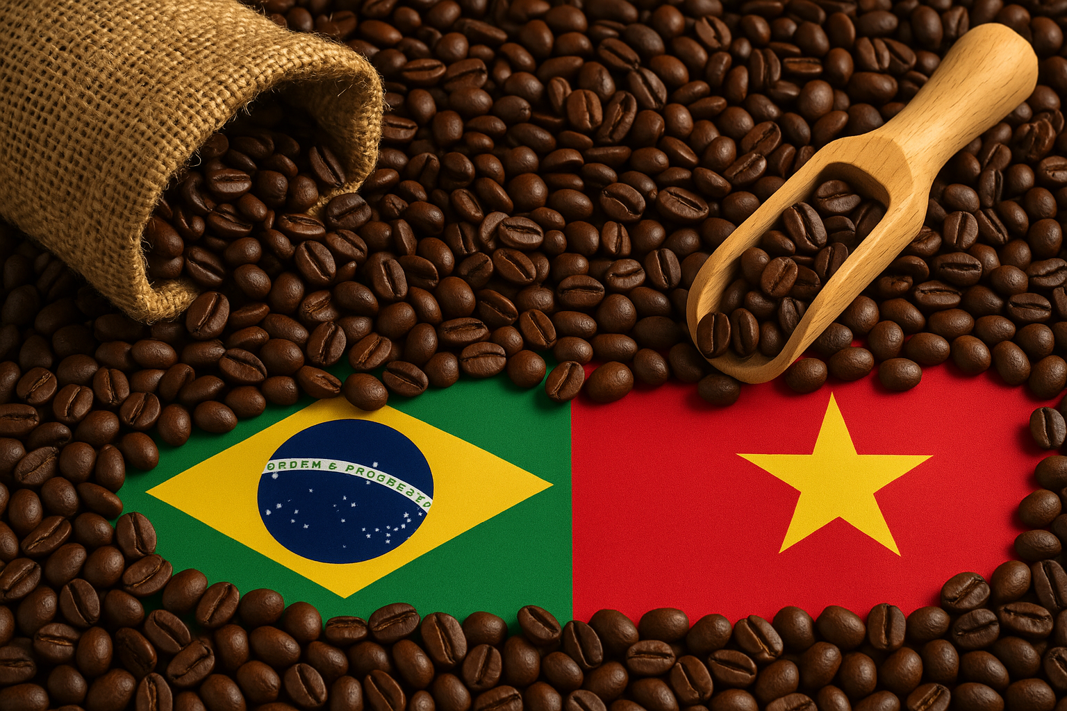 Global Coffee Prices Rise on Brazil and Vietnam Supply Concerns Amid Tariff and Weather Pressures