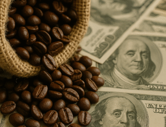 Coffee Prices Rebound as Dollar Weakens, but Surplus Fears Persist