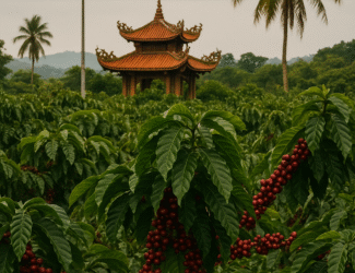 Vietnam Targets 31 Million Coffee Bags in 2025/2026 as Farmers Expand Output and Processing Surges