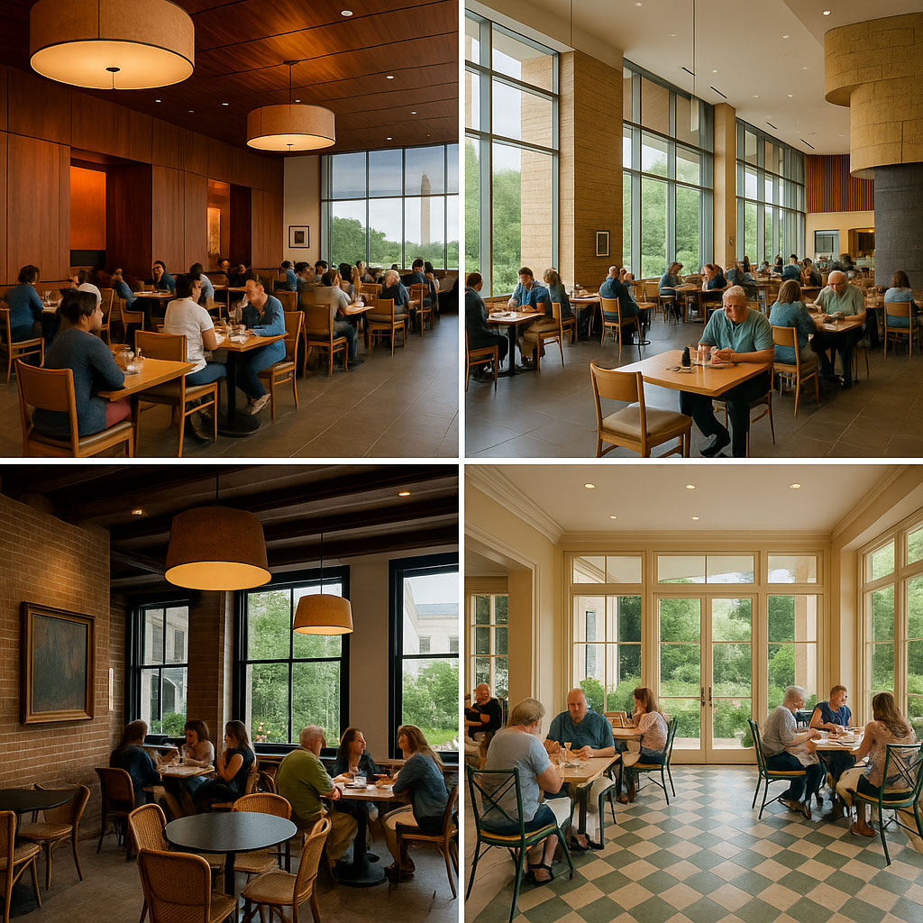 From Art to Appetite: D.C.’s 5 Best Museum Cafés Blend Culture with Culinary Excellence