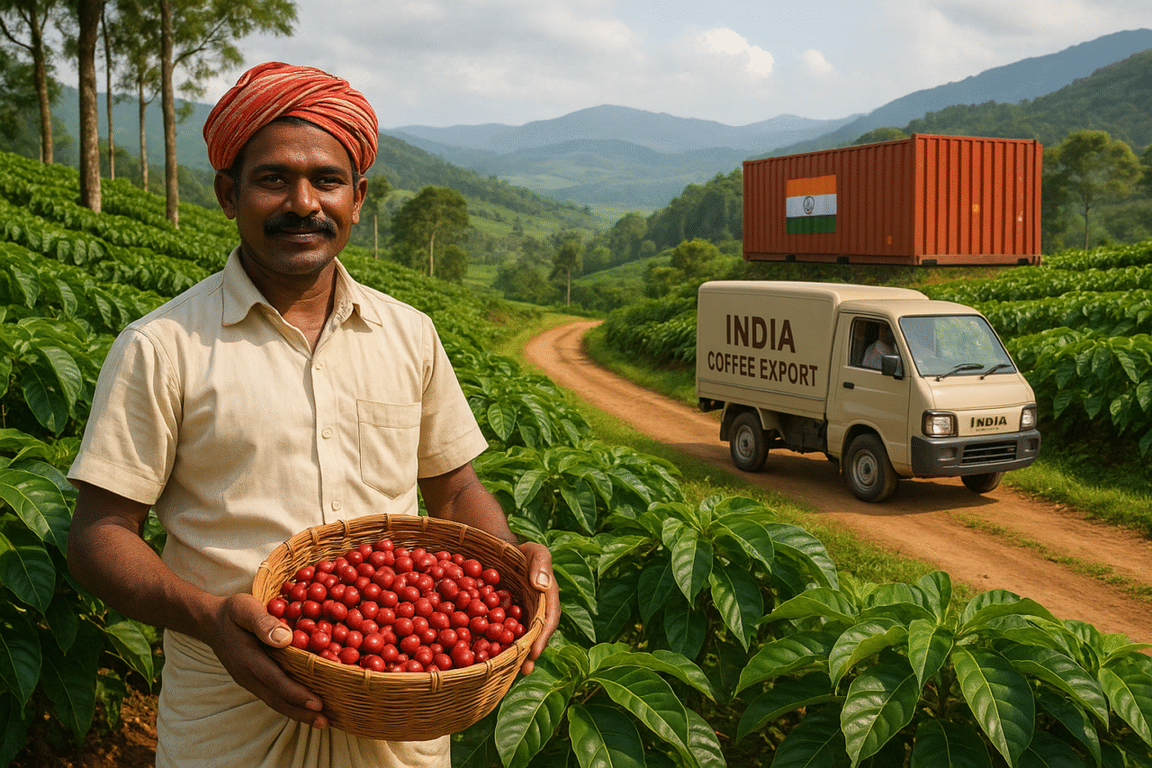 India’s Coffee Exports Jump Over 25% in 2025–2026