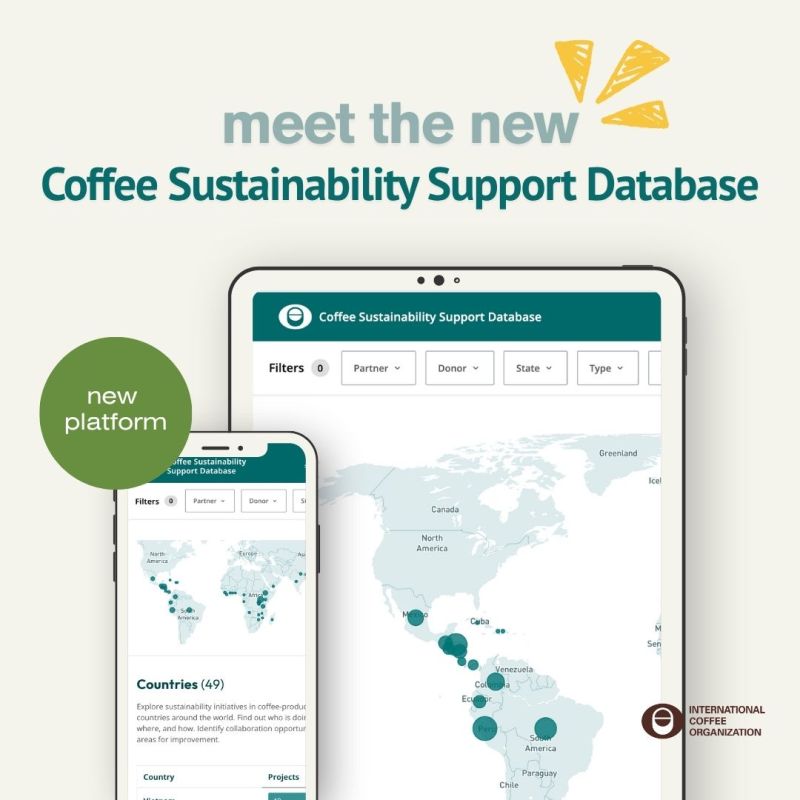 New Global Tool Maps Sustainability Initiatives Across Coffee-Producing Countries