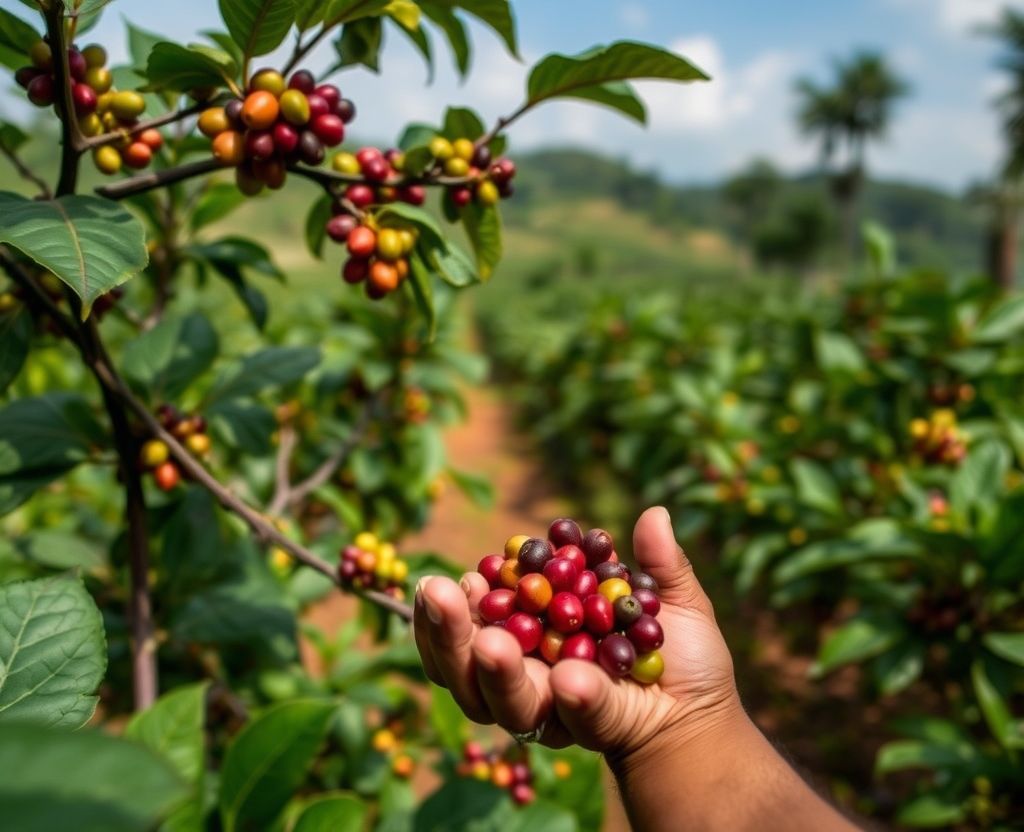 Arabica Coffee Prices Decline Amid Harvest Pressure in Brazil