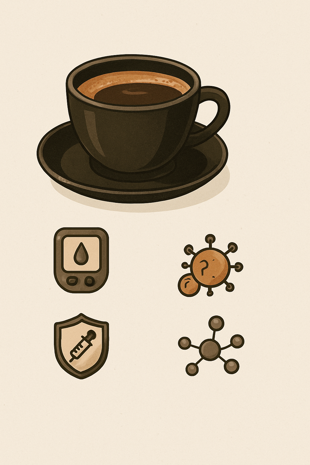 Study Finds Coffee Compounds May Reduce Risk of Type 2 Diabetes