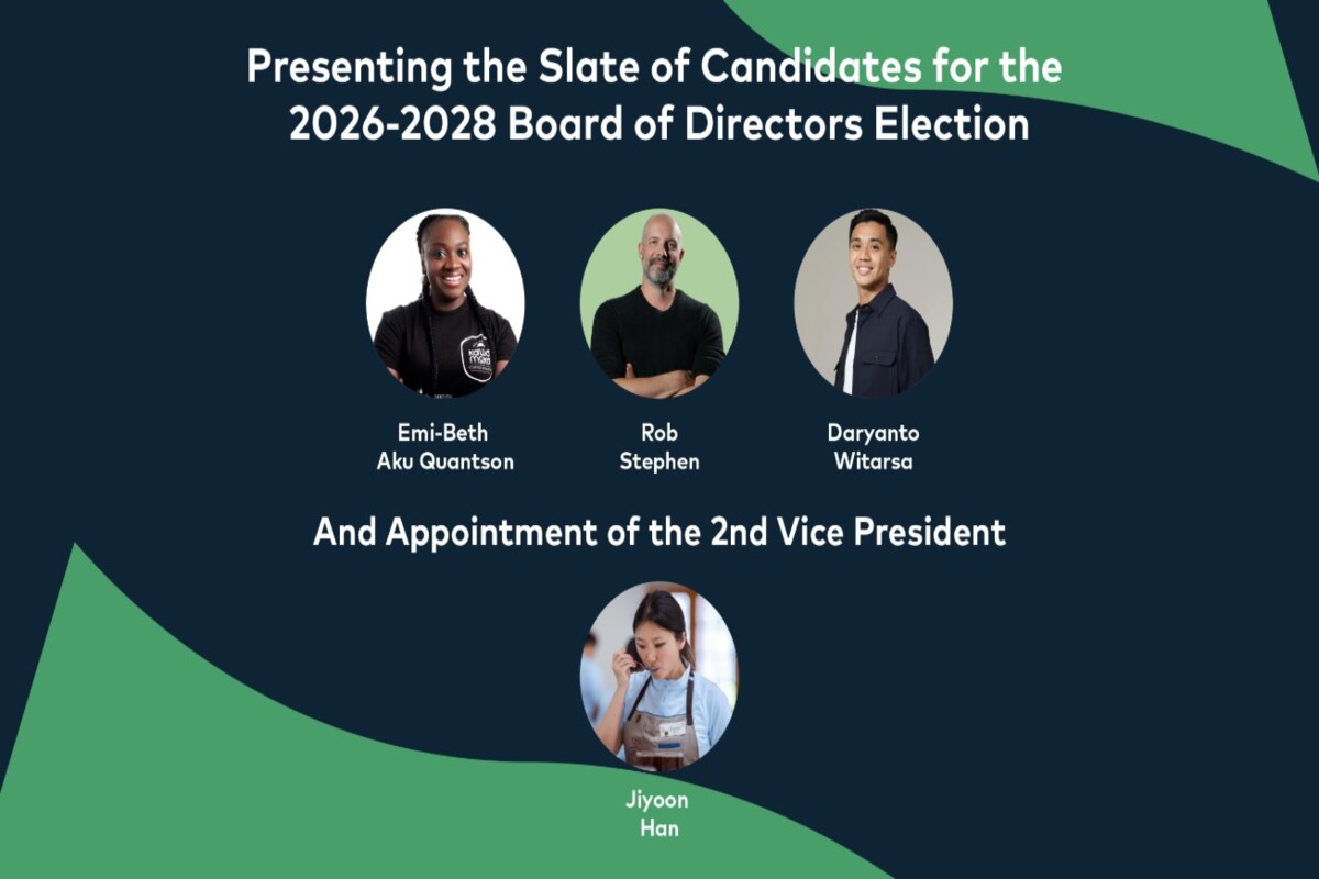 Specialty Coffee Association announces 2026–2028 Board of Directors candidates and appoints Jiyoon Han as 2nd Vice President