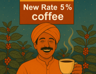 India Cuts GST on Coffee to 5% in Landmark Tax Overhaul