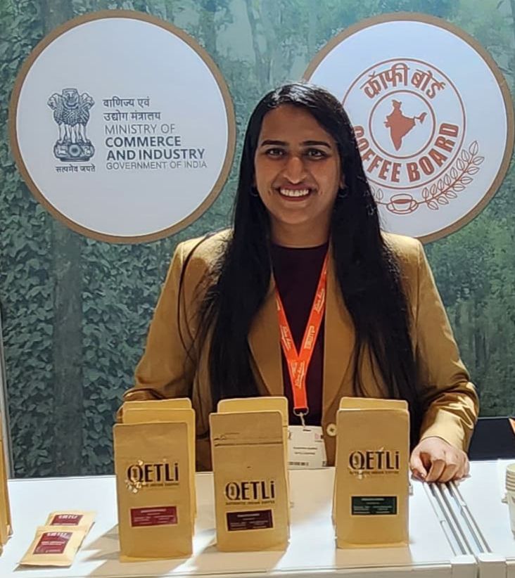 Radhika Kabra, Founder of Qetli Coffee