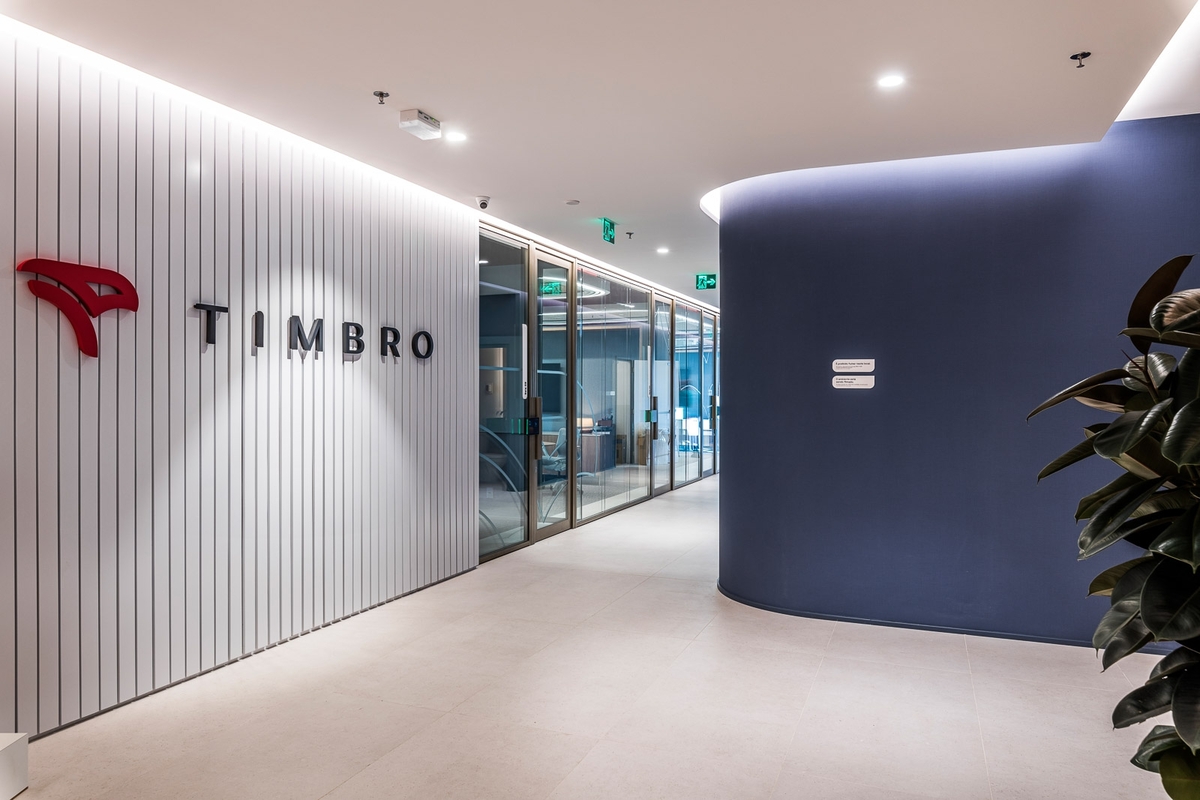 The headquarters of Timbro, a Brazilian trading company entering the coffee export market in 2025.