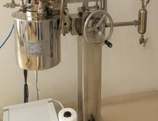 Reactor driving the carbonization of coffee and plastic waste into high-performance carbon.